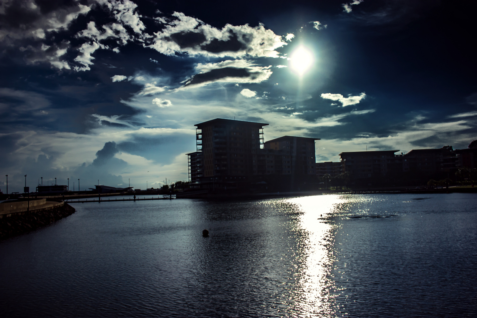 Sun Over Darwin Waterfront Precinct