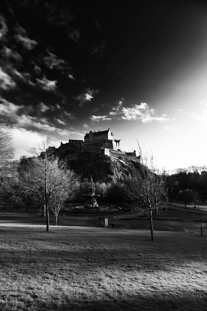 Sun over Edinburgh