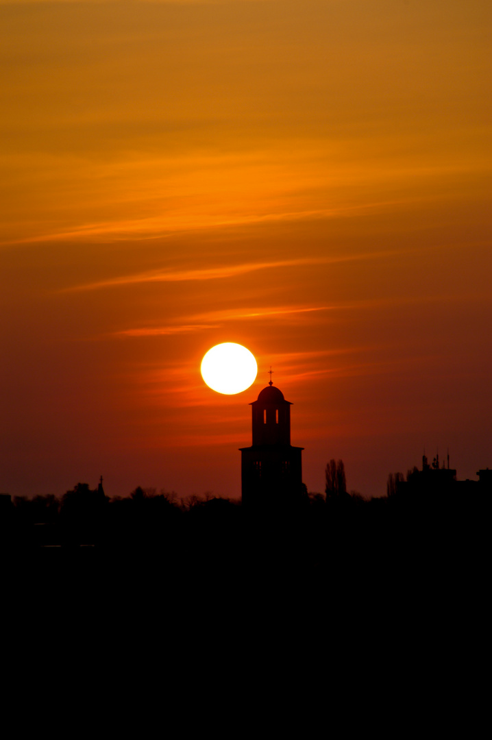 Sun over St. Gebhard