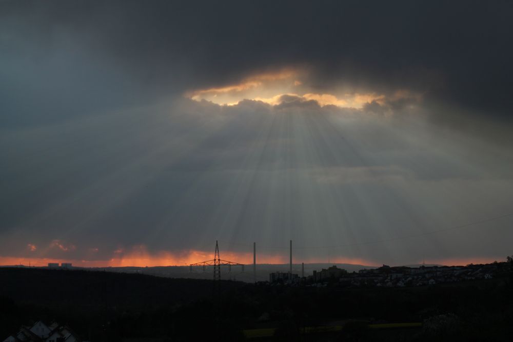 Sun rays