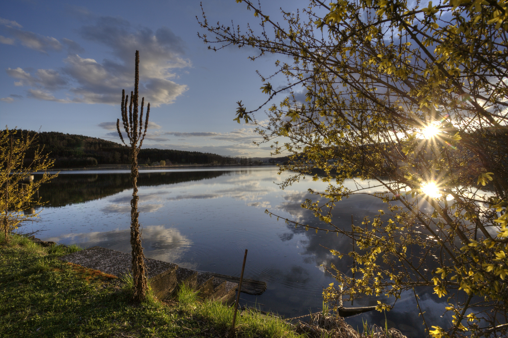 sun reflection