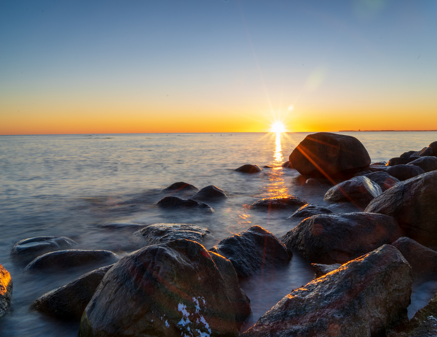 Sun Rise at Baltic Sea