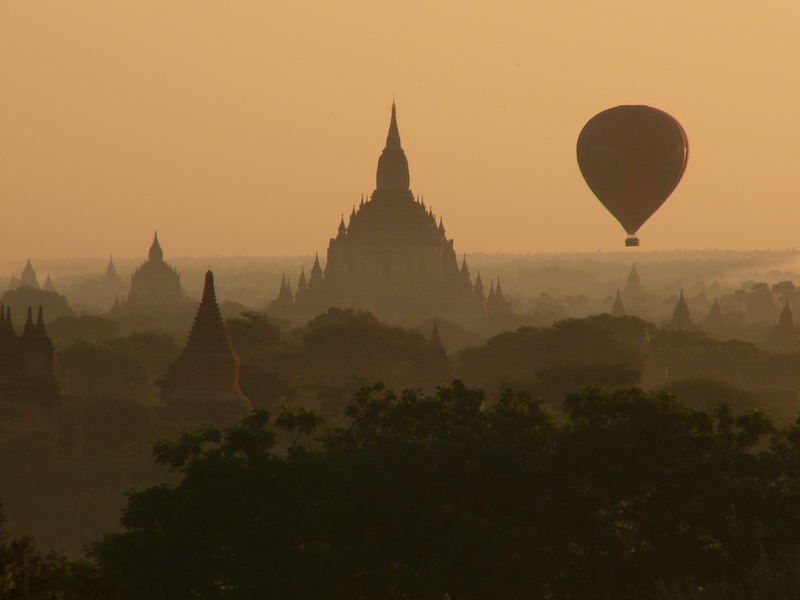 sun rise Bagan