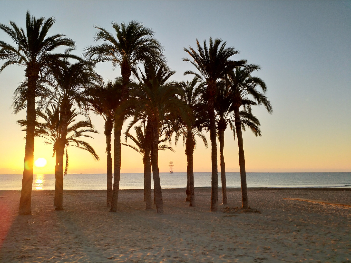 Sun rise in LaVila oder am Morgen danach ;-)