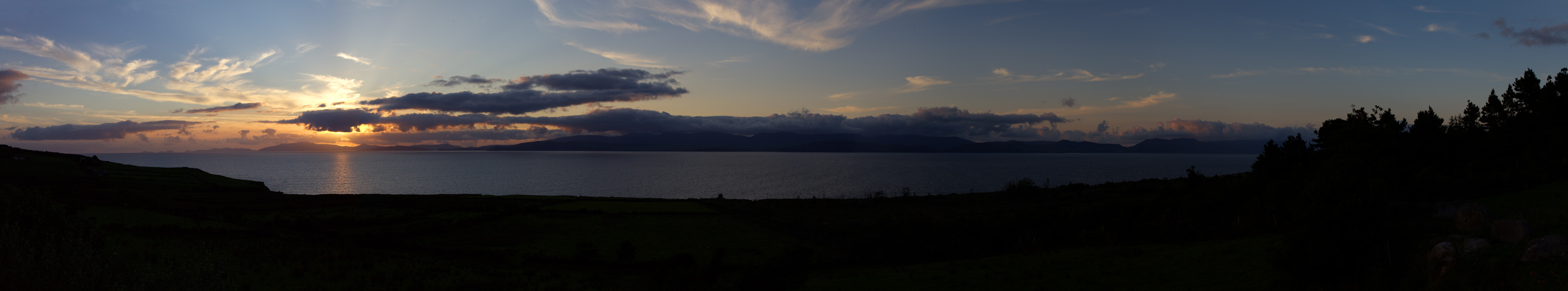 Sun Sag at Dingle Bay