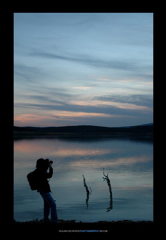 Sun Set and Photographer