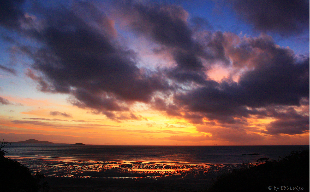 ***  Sun Set at Loyalty Beach ***