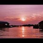 Sun set at Tonle Sap