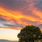 Sun set from Burnopfield Co Durham