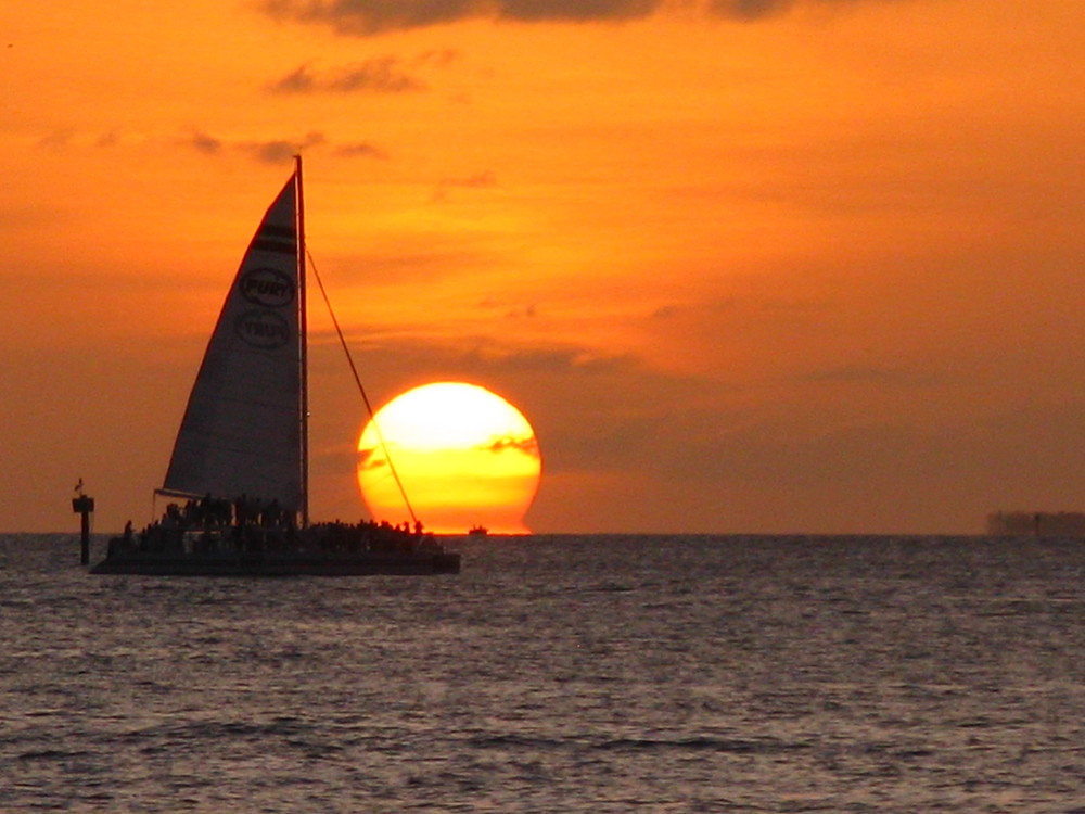 Sun Set Key West Florida