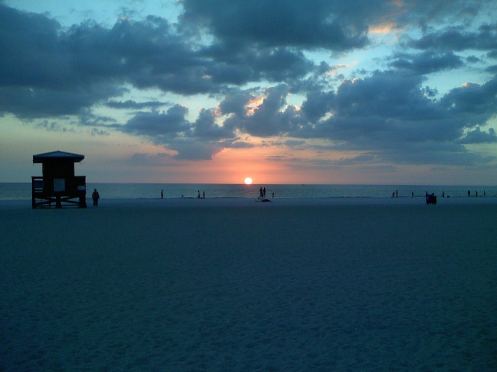 Sun Set View at Venice, Florida