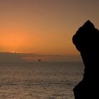 Sun setting over La Gomera - Sonnenuntergang hinter La Gomera