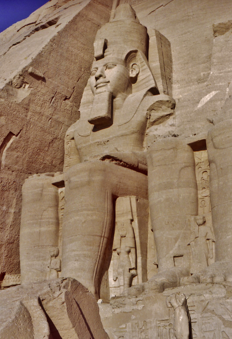 Sun Temple of Ramses 2. Abu Simbel. Egypt