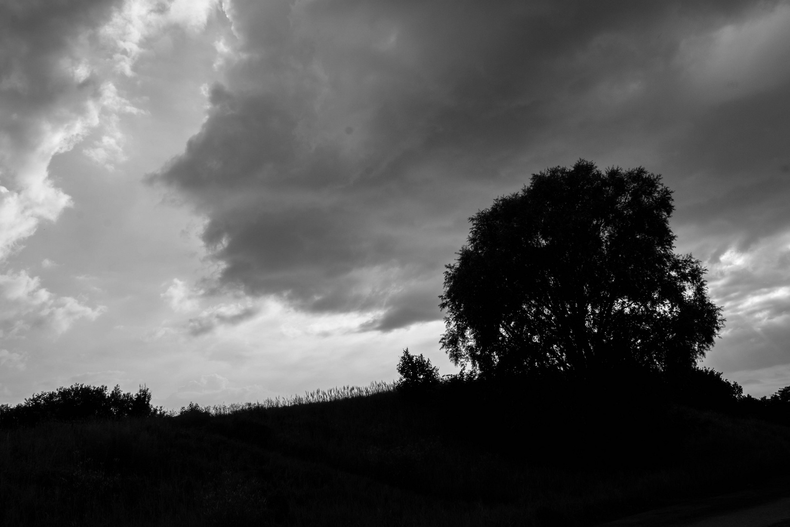 Sun versus clouds