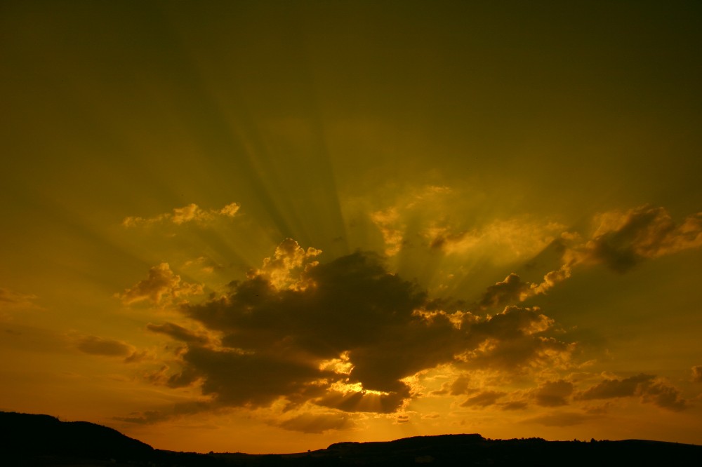 sun vs. cloud