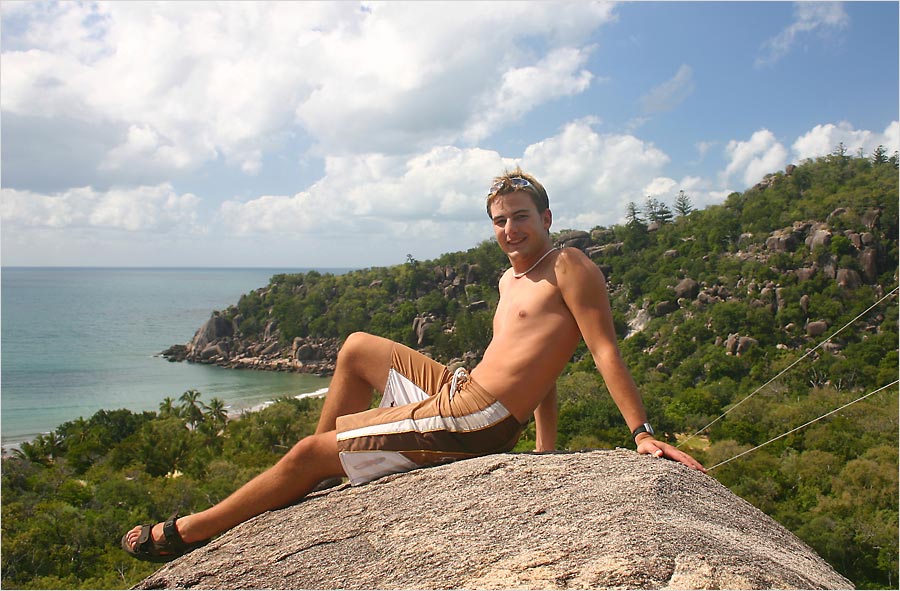 Sunbathing on Magnetic Island