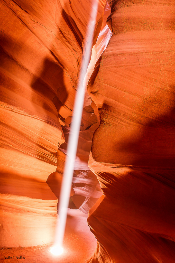 Sunbeam in Upper Antelope Canyon