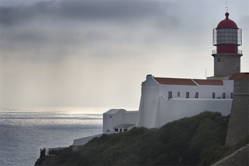 Sunbeams at Cabo de Sao Vincente