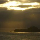 sunbeams over Pt Bonita (Bay Area)