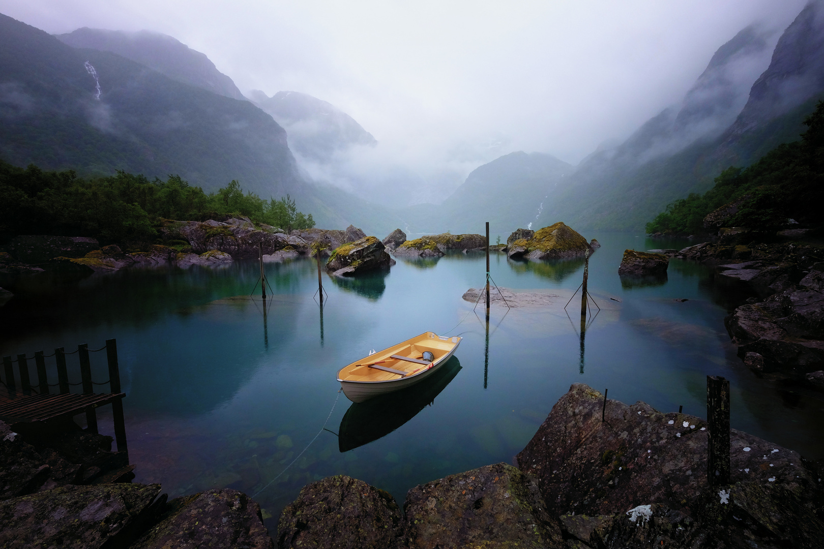 Sundal See vor Gletscher