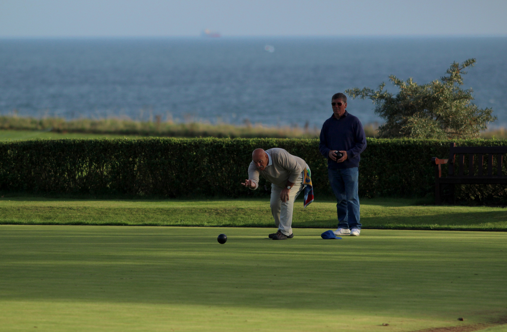 ...Sunday afternoon on the Bowling Green...