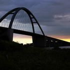 Sundbrücke am Abend