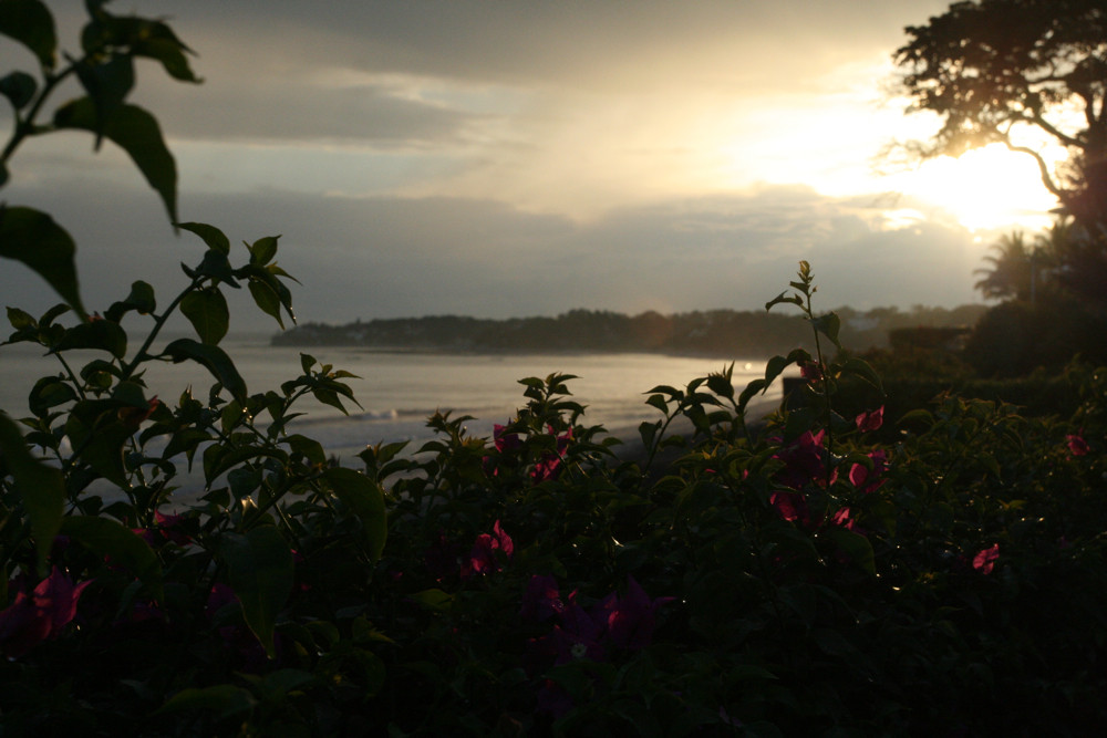 sundown after the rain