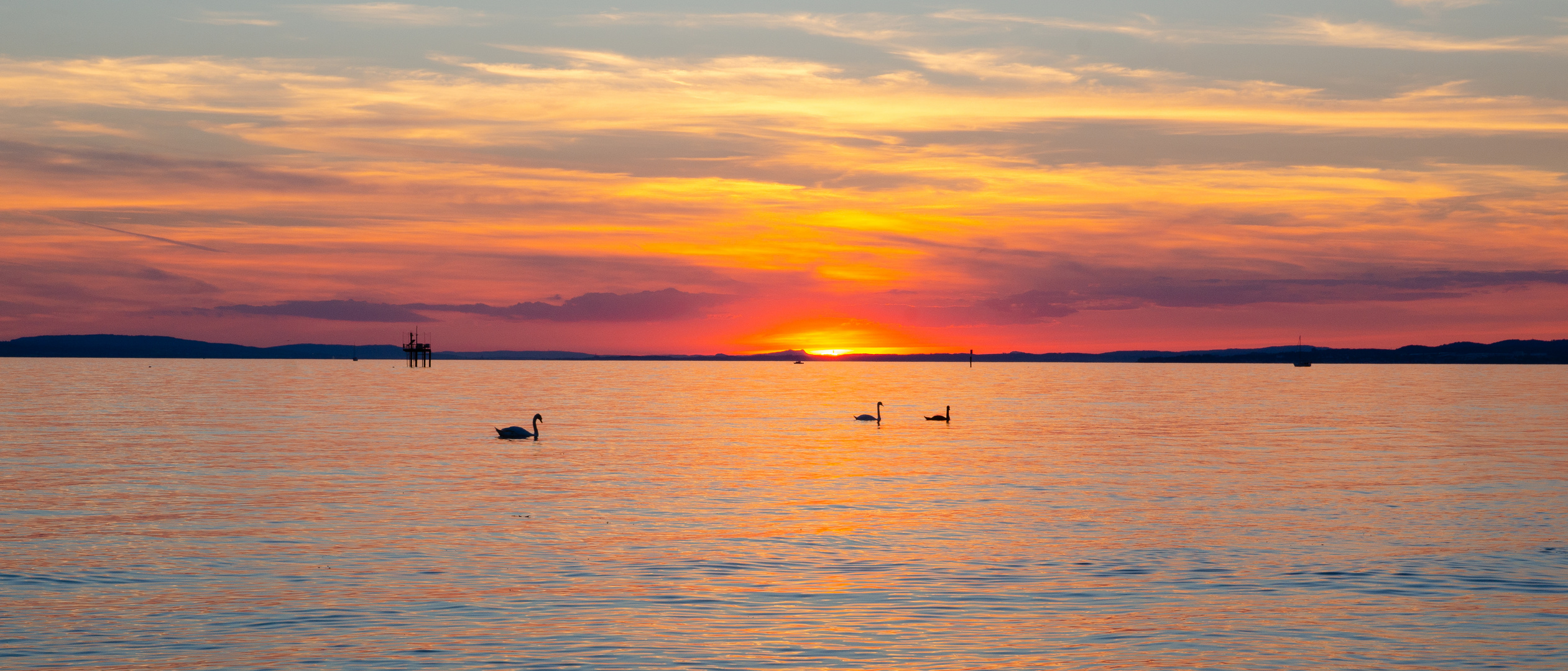 Sundown am Bodensee