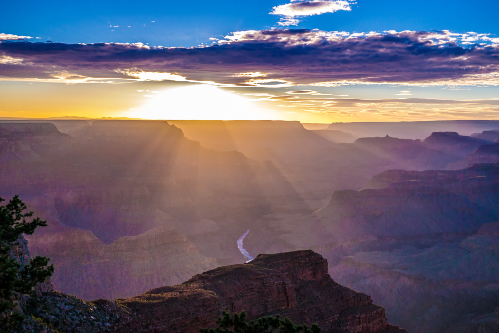 Sundown am Grand Canyon - 1