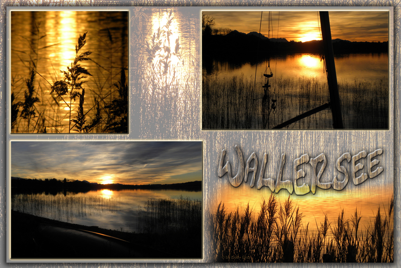 Sundown am Wallersee