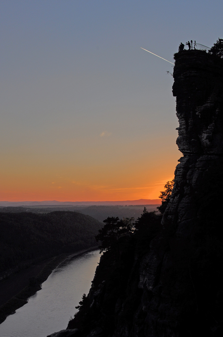 Sundown an der Bastei