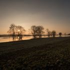 Sundown an der Elbe