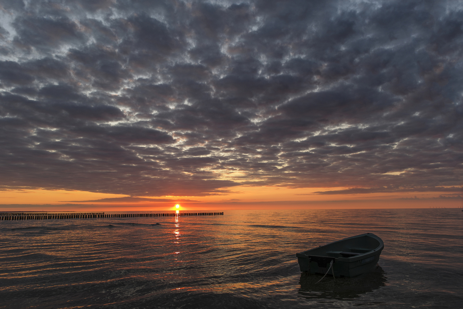 Sundown an der Ostsee