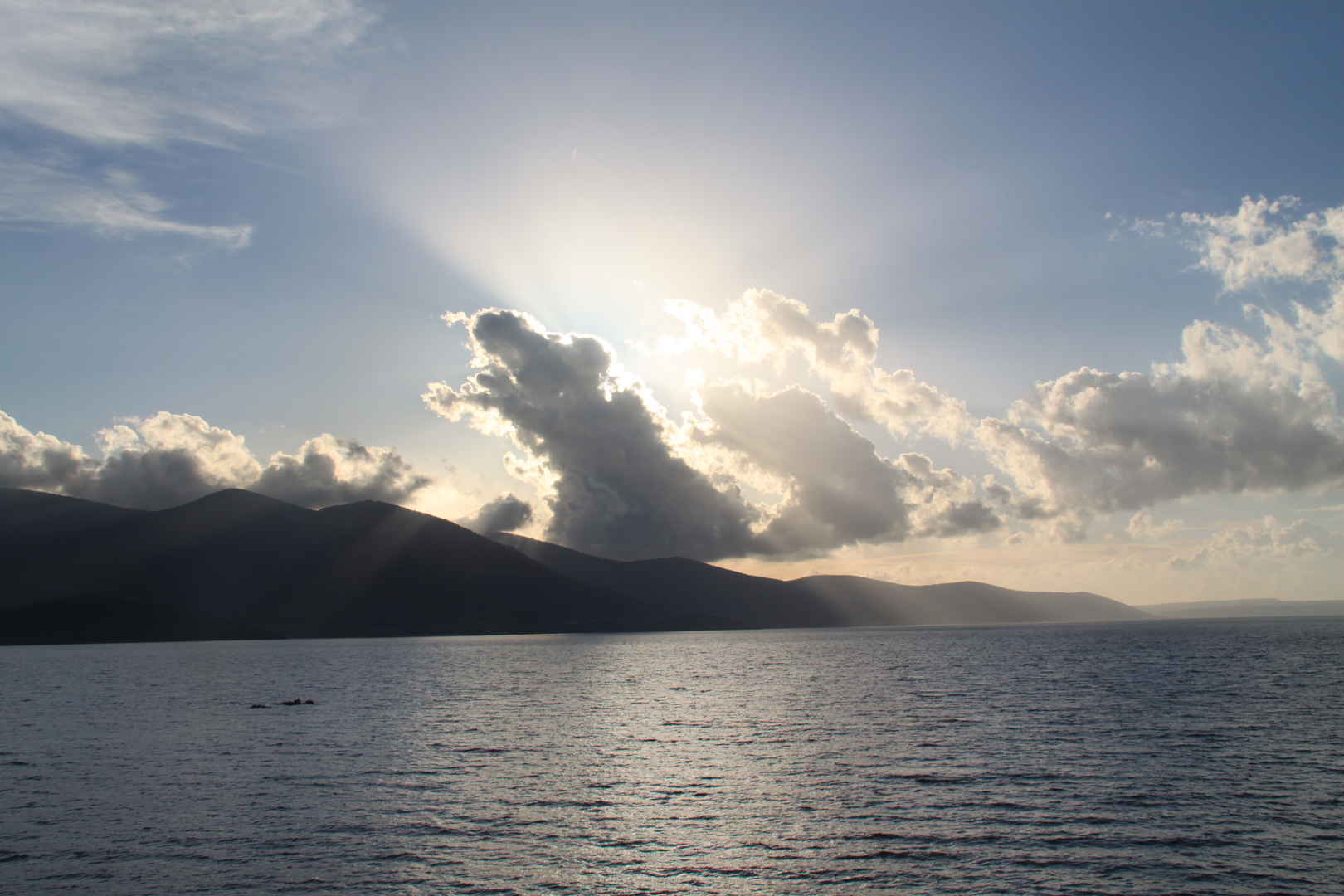 Sundown at Bafa Gölü