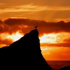 Sundown at Bandon Beach