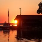 Sundown at Chiemsee... 'Sun is shining, the weather is sweet, yeah...