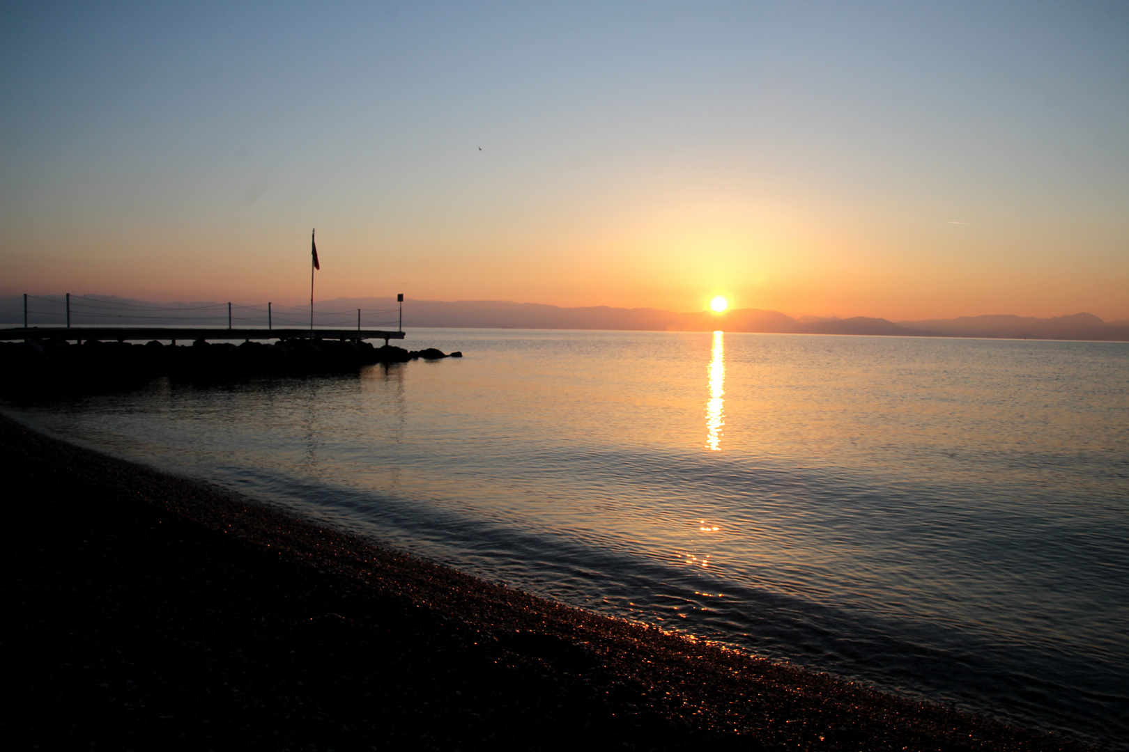 Sundown at Corfu