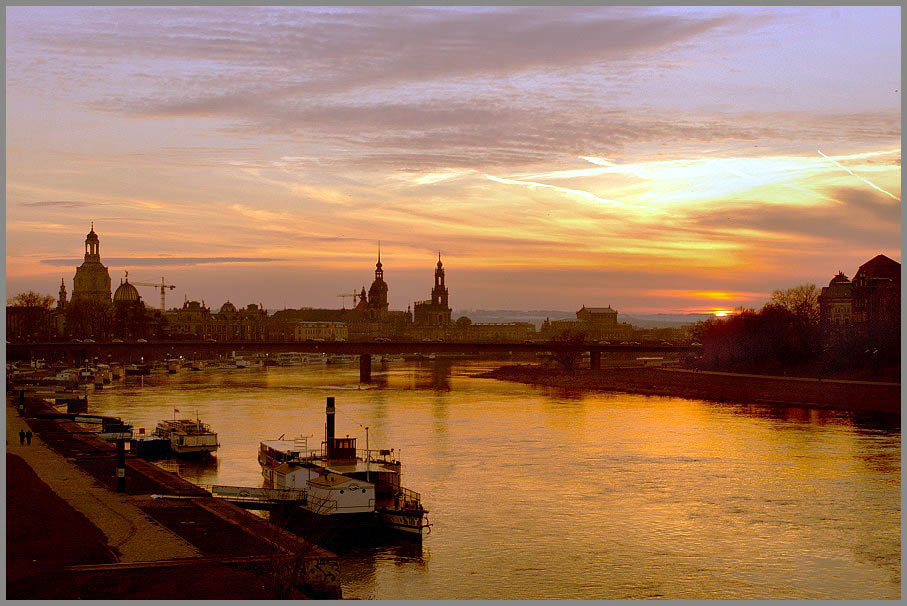 sundown at dresden