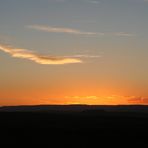 Sundown at Fish River Canyon