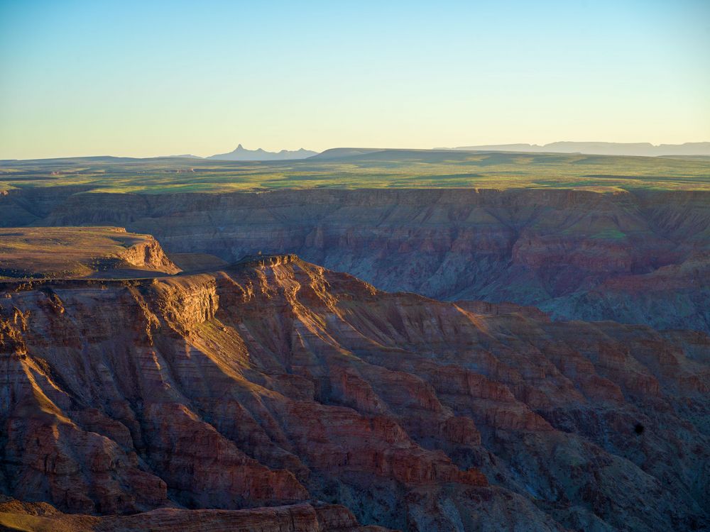 Sundown at Fish River Canyon