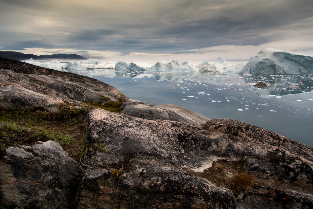 [...Sundown at Ilulissat]