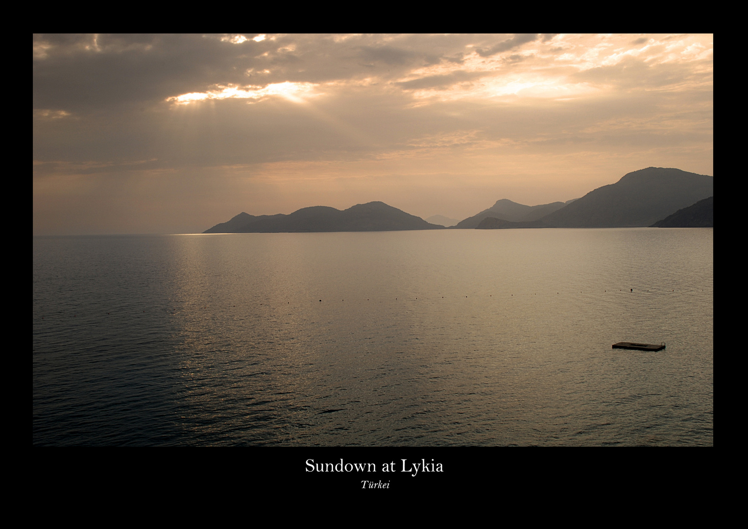 Sundown at Lykia