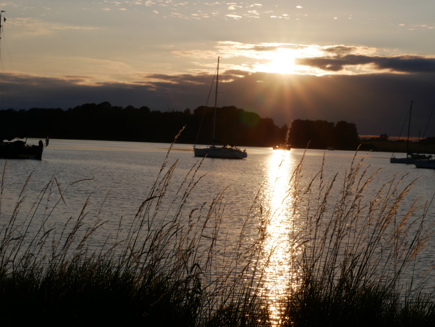 Sundown at Maasholm