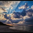 Sundown at Prerow Beach