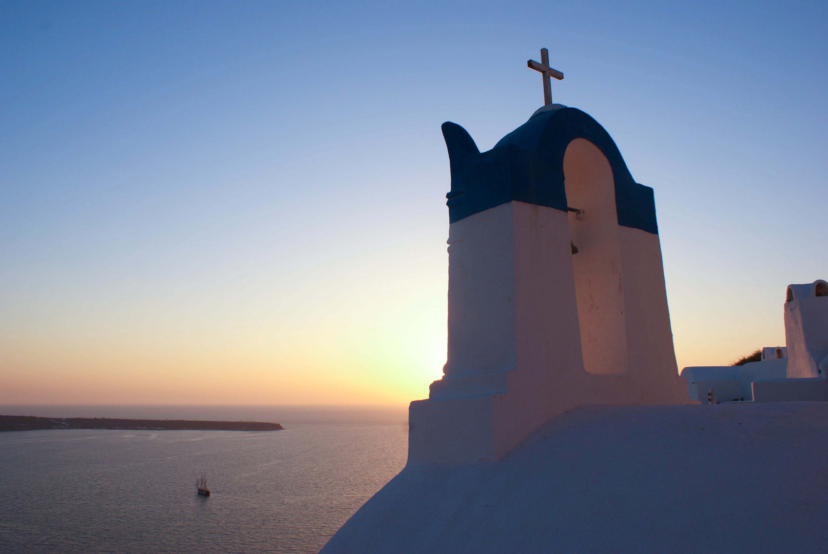 Sundown at Santorini