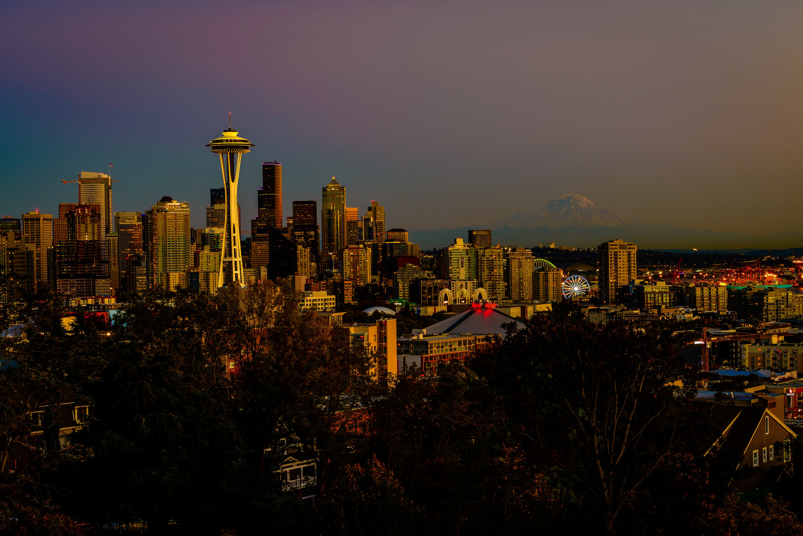 Sundown at Seattle