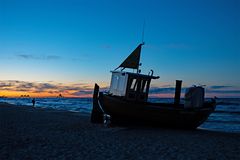 Sundown at the Beach