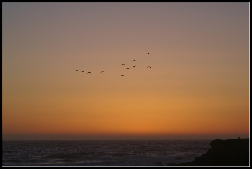 Sundown at the Coast