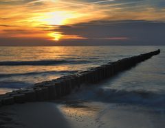 sundown at the east sea