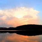 Sundown at the lake